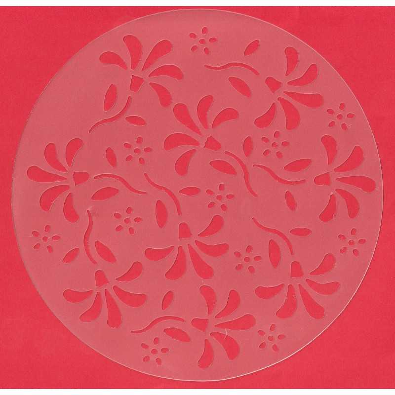 Stencil - Oblik Cvijeća