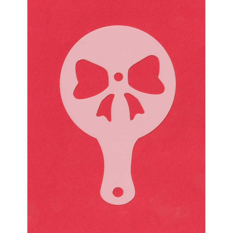 Plastični Šablon/Stencil - Mašna