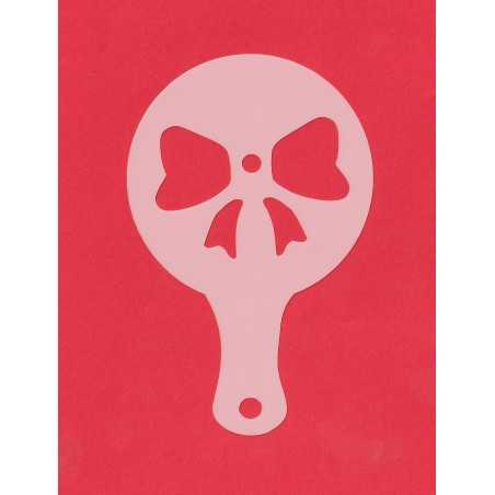 Plastični Šablon/Stencil - Mašna