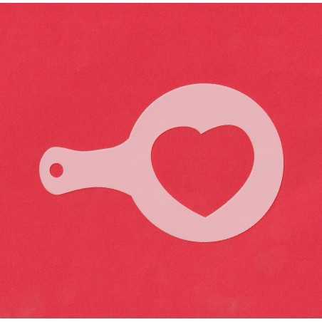 Plastični Šablon/Stencil-Srce