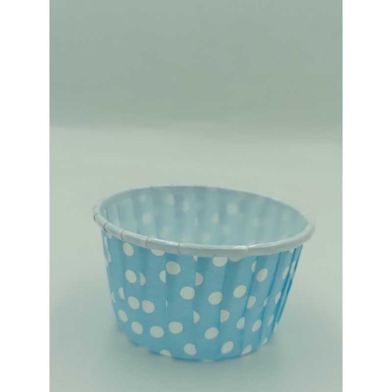 Korpice Za Muffine 50kom 5cm - Plave Sa Tufnama