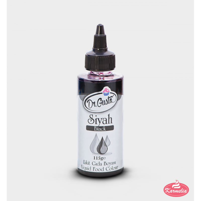 Dr. Gusto Jestiva Tečna Boja 115ml - Crna