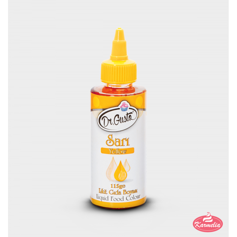 Dr. Gusto Jestiva Tečna Boja 115ml - Žuta
