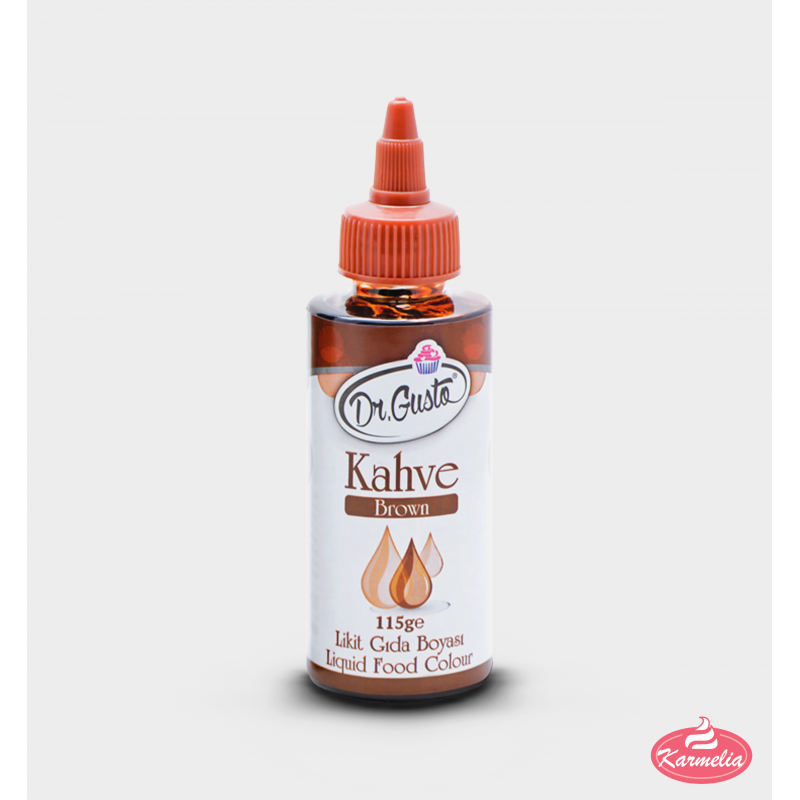 Dr. Gusto Jestiva Tečna Boja 115ml - Smeđa