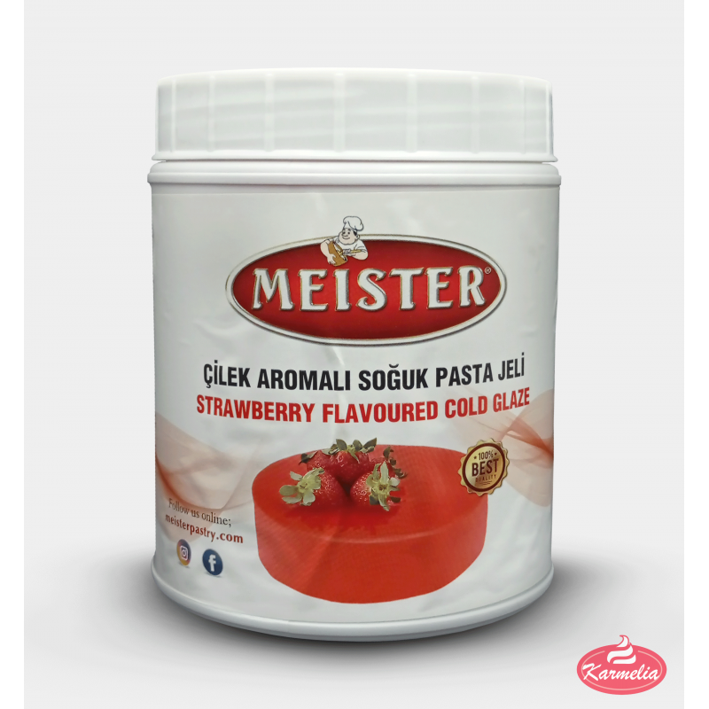 Meister Mirror Hladna Glazura 1kg - Jagoda