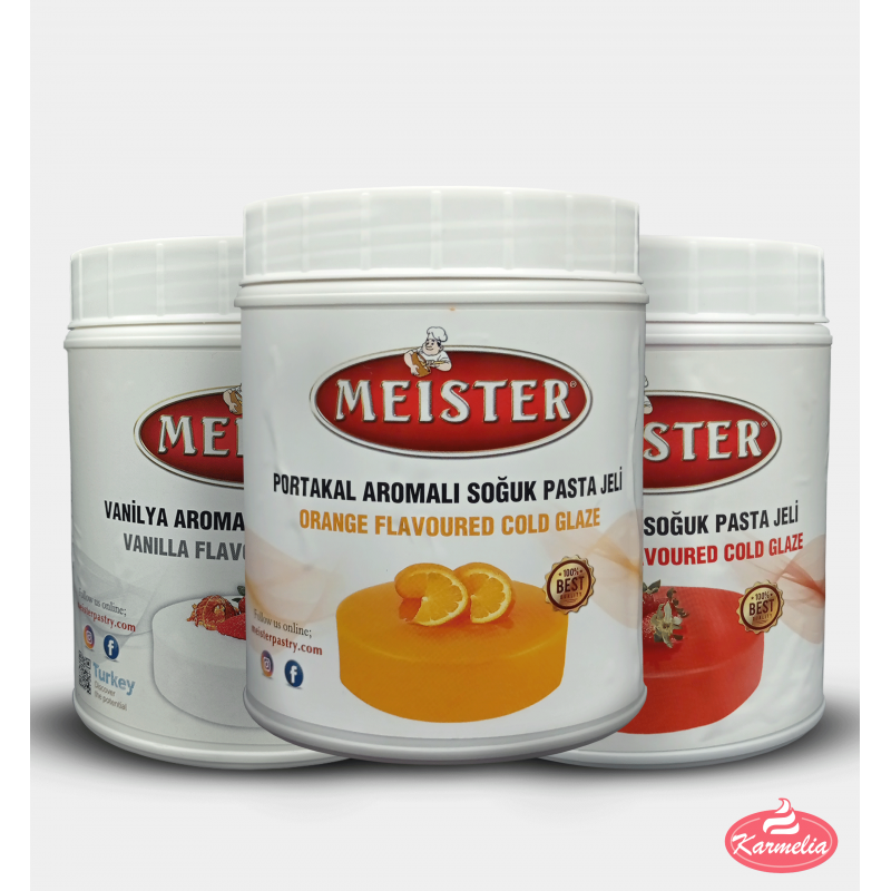 Meister Mirror Hladna Glazura 1kg - Narandža