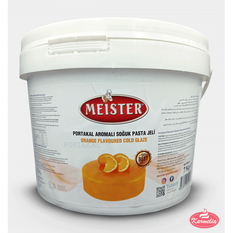 Meister Mirror Hladna Glazura 7kg - Narandža