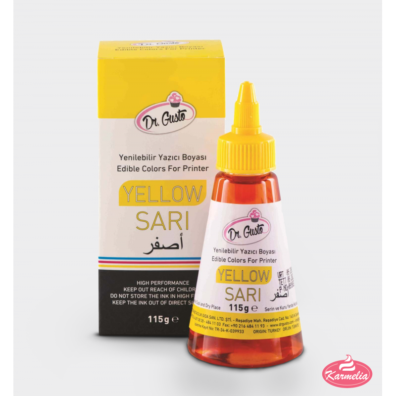 Dr. Gusto Boja Za Printere 115ml - Žuta