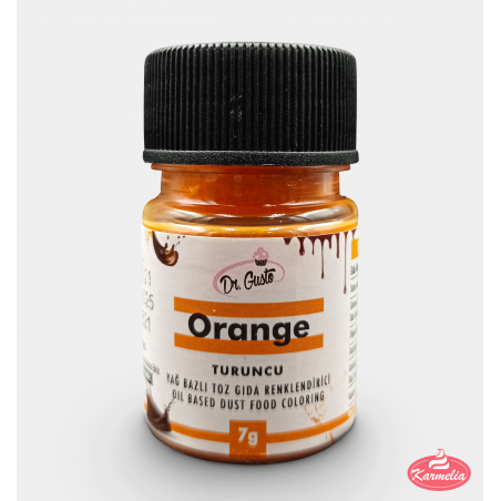 Dr. Gusto Jestiva Boja Za Čokoladu i Makaronse (macaronse) 7g - Narandžasta