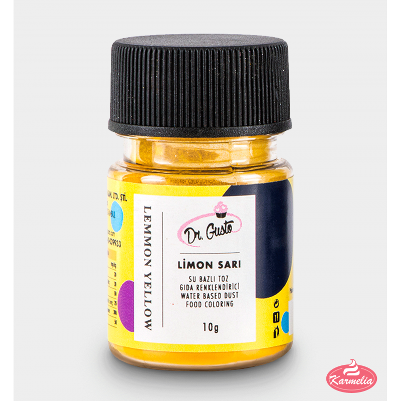 Dr. Gusto Jestiva Boja u Prahu (na vodenoj bazi) 10g - Limun Žuta