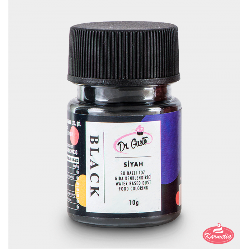 Dr. Gusto Jestiva Boja u Prahu (na vodenoj bazi) 10g - Crna