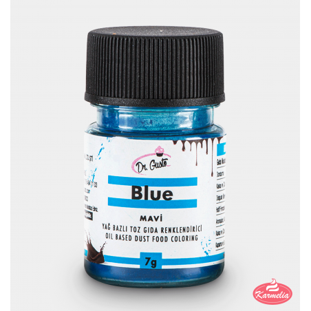 Dr. Gusto Jestiva Boja Za Čokoladu i Makaronse (macaronse) 7g - Plava