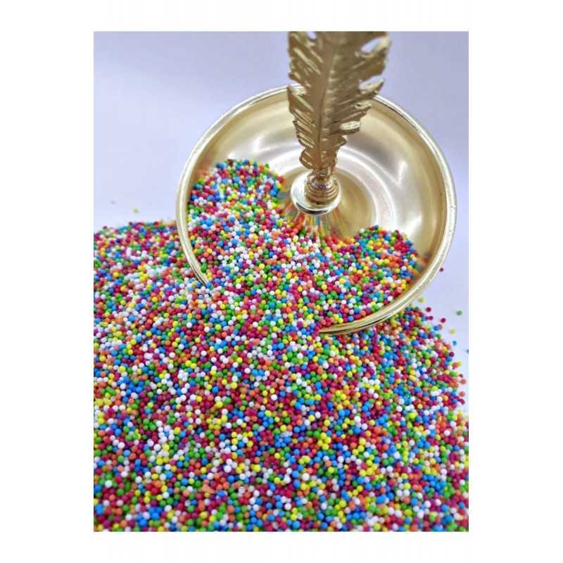 Jestive Perle 1kg 1mm - Šarene Mat