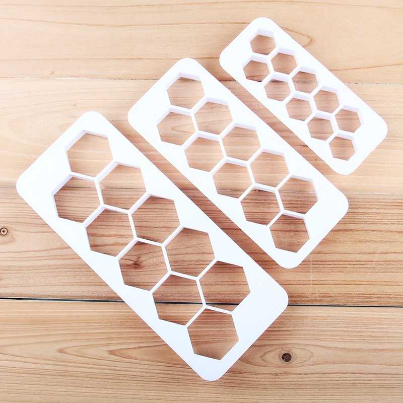 Plastični Set Sjekača 3Kom-Šestougao