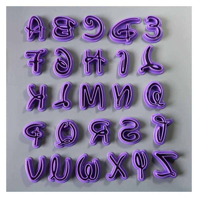 Set Sjekača Za Disney Slova 26Kom-4,5cm