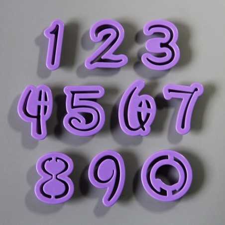 Set Sjekača Za Disney Brojeve 10Kom-4,8cm