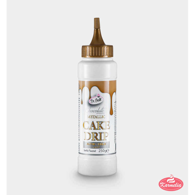 Dr. Gusto Čokoladni Drip 250g - Metalik Zlatni
