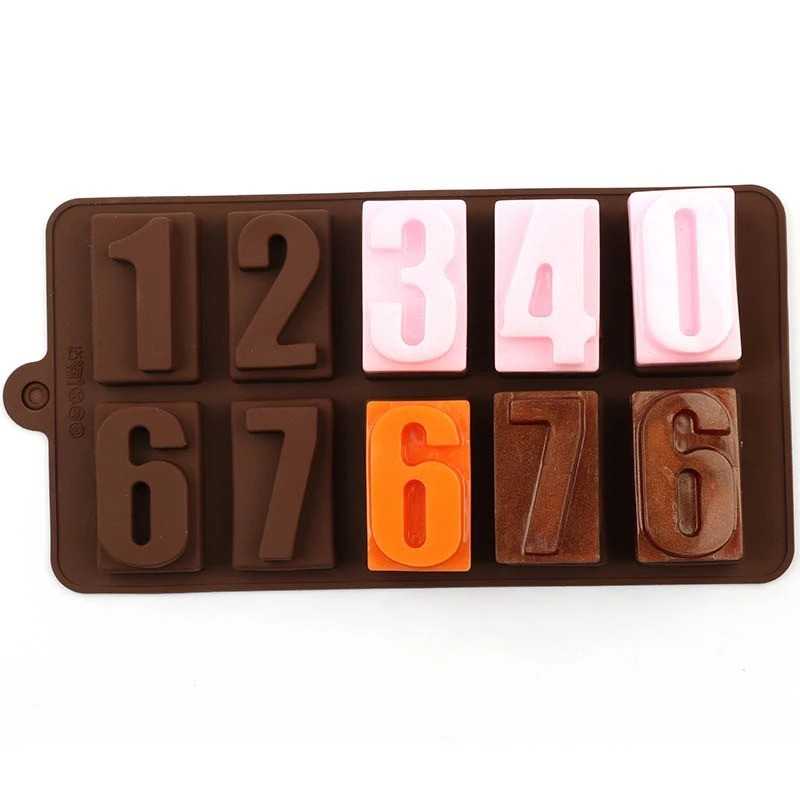 Silikonski kalup u obliku Brojeva