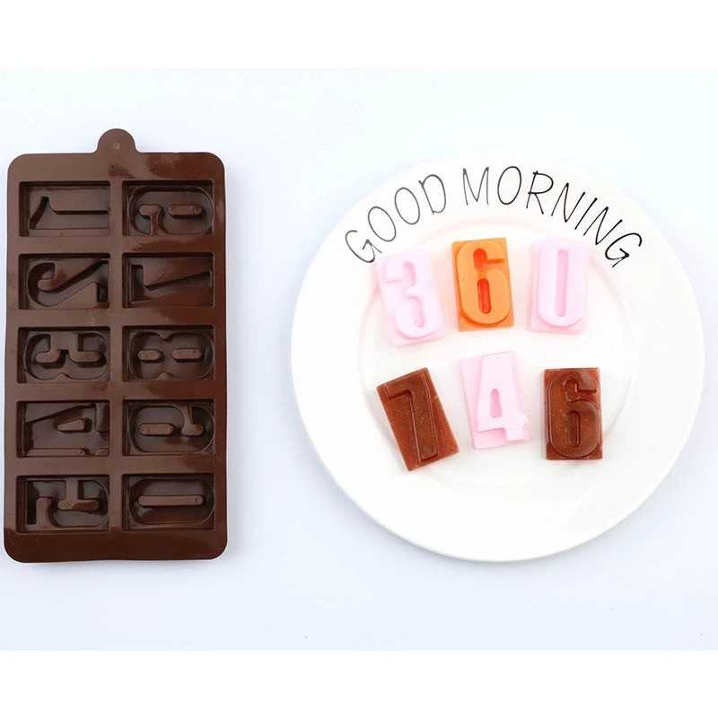Silikonski kalup u obliku Brojeva