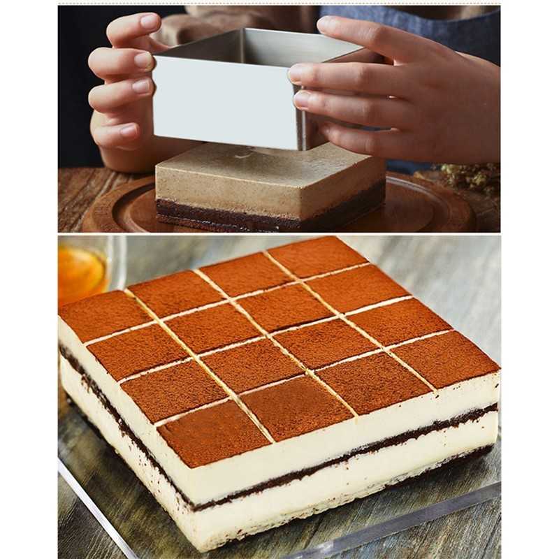 Kockasti podesivi kalup: 10CM Širina*Dužina: 20 * 20-38 * 38CM