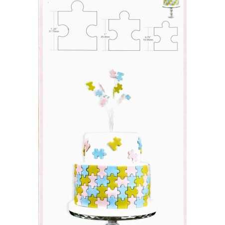 Plastični Sjekač 3kom- Puzzle