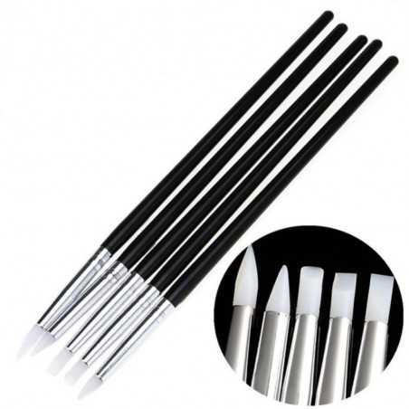 Set Silikonskih Četkica Za Ukrašavanje