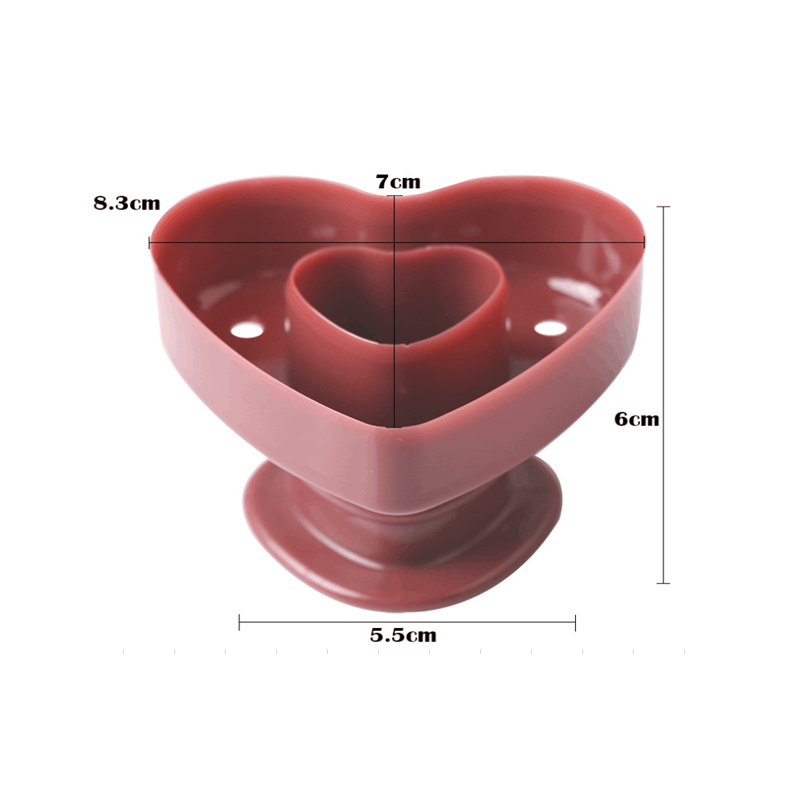 Plastični Kalup/ Sjekač Za Donuts - Srce