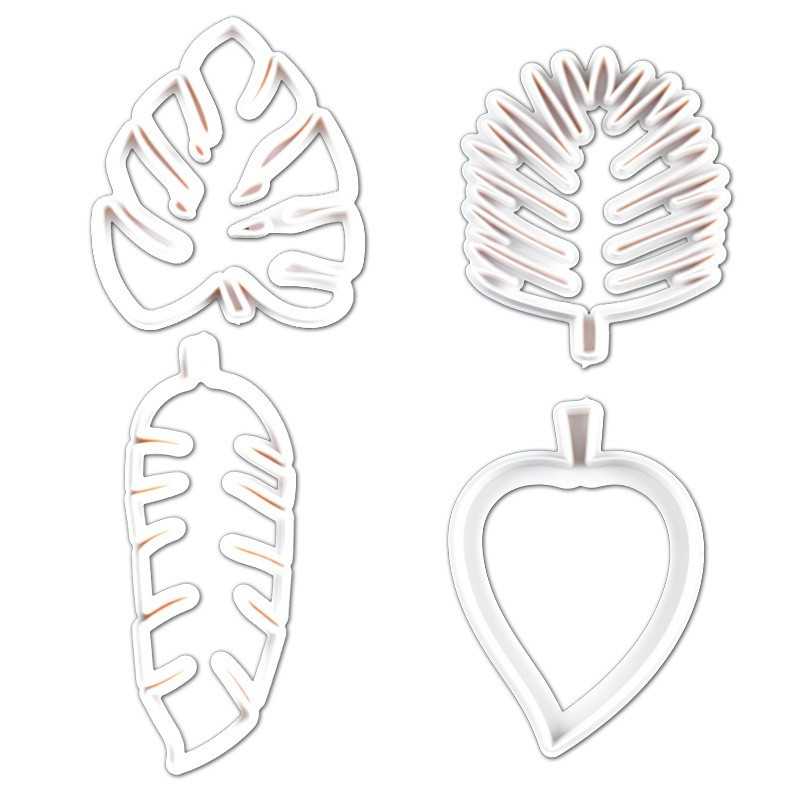 Set Utiskivača Za Fondan - Listovi Džungle