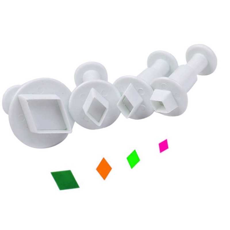 Set Utiskivača Za Fondan - Romb/Baklava 4/1