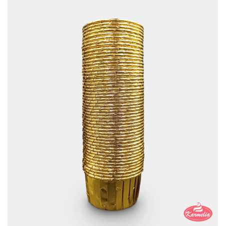 Korpice Za Muffine 50kom 5cm - Zlatne