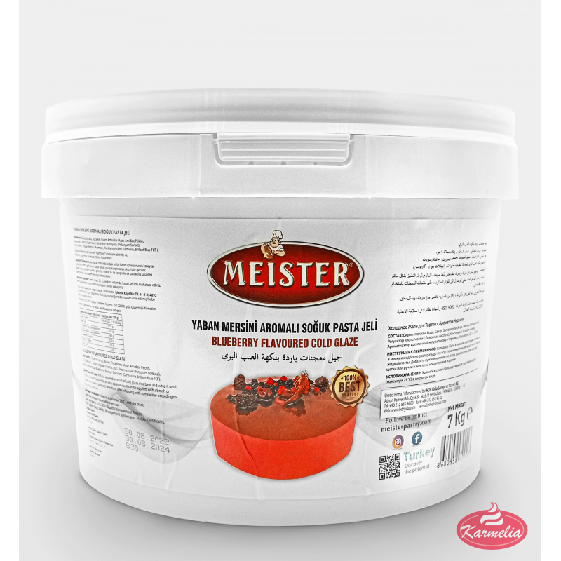 Meister Mirror Hladna Glazura 7kg - Borovnica