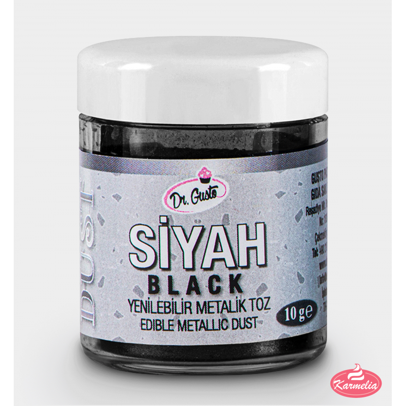 Dr. Gusto Jestiva Metalik Boja u Prahu 10g - Crna
