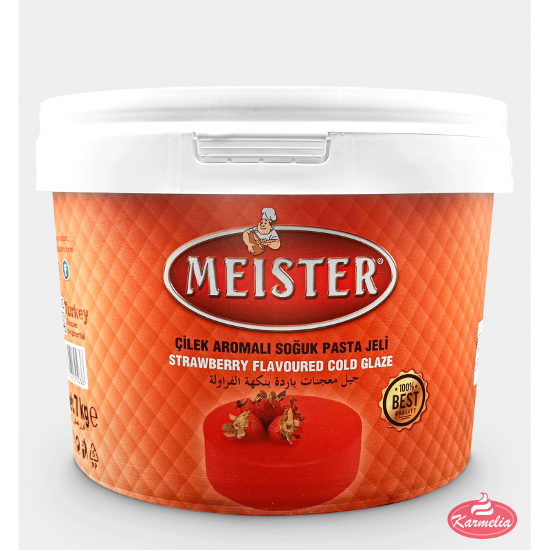 Meister Mirror Hladna Glazura 7kg Jagoda