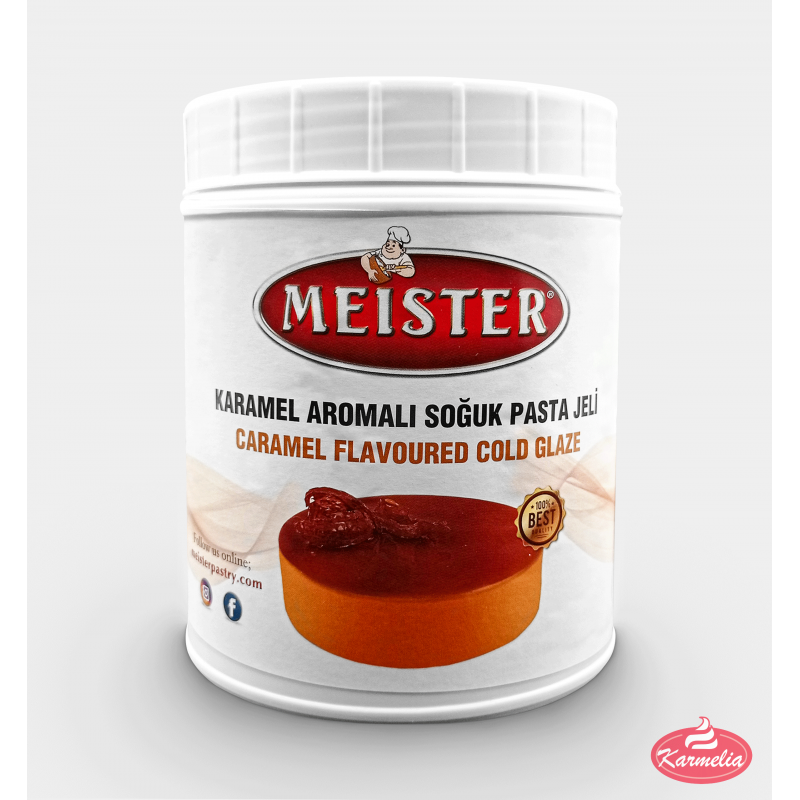 Meister Mirror Hladna Glazura 1kg - Karamel