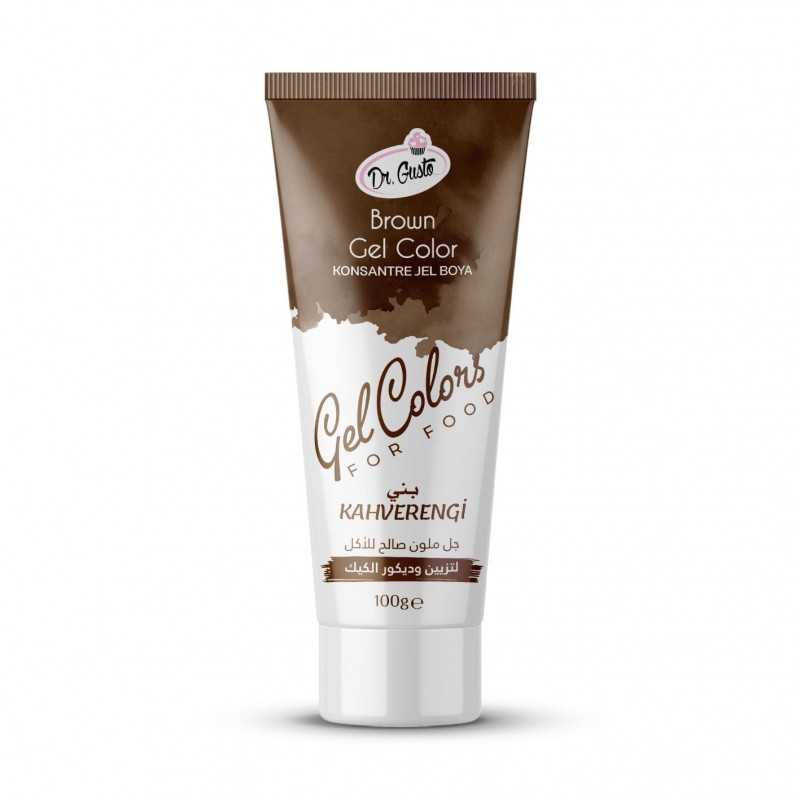 Dr. Gusto Jestiva Gel Boja 100g - Smeđa