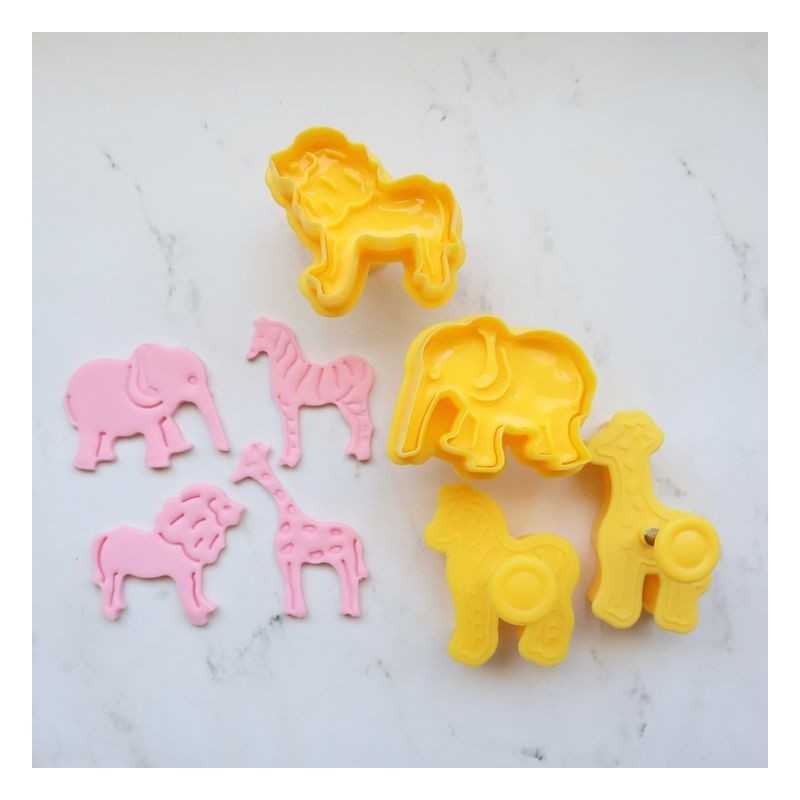 Set Plastičnih Sjekača - Afričke Životinje