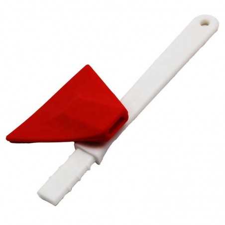 Milton Silikonska Špatula (No3560) - Crvena Trokut 25cm
