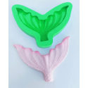 Zeleni silikonski kalup (DK 172) - Veliki rep sirene