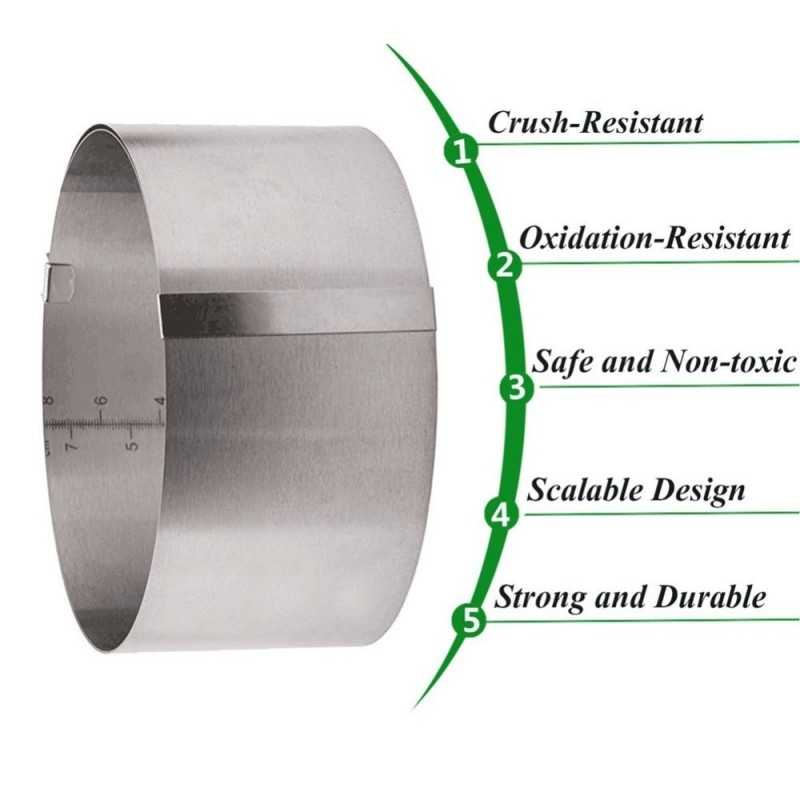 Okrugli podesivi kalup Visina H15