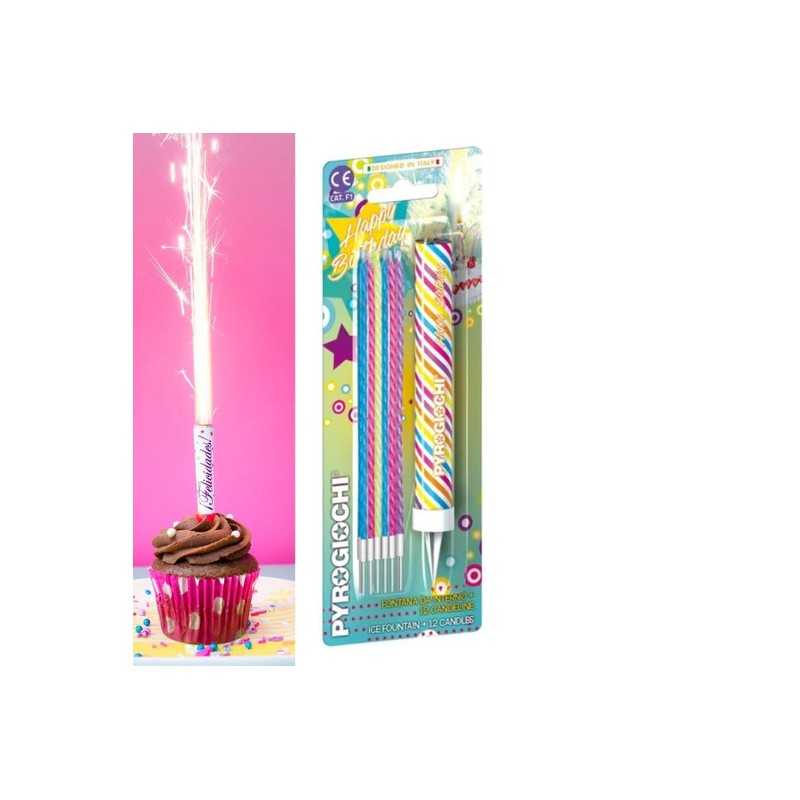 Set Prskalica + 12 Svijeća