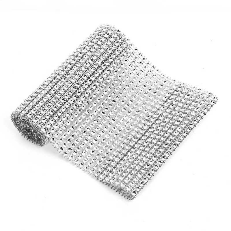 Ukrasna Traka Srebrena 1mx10cm