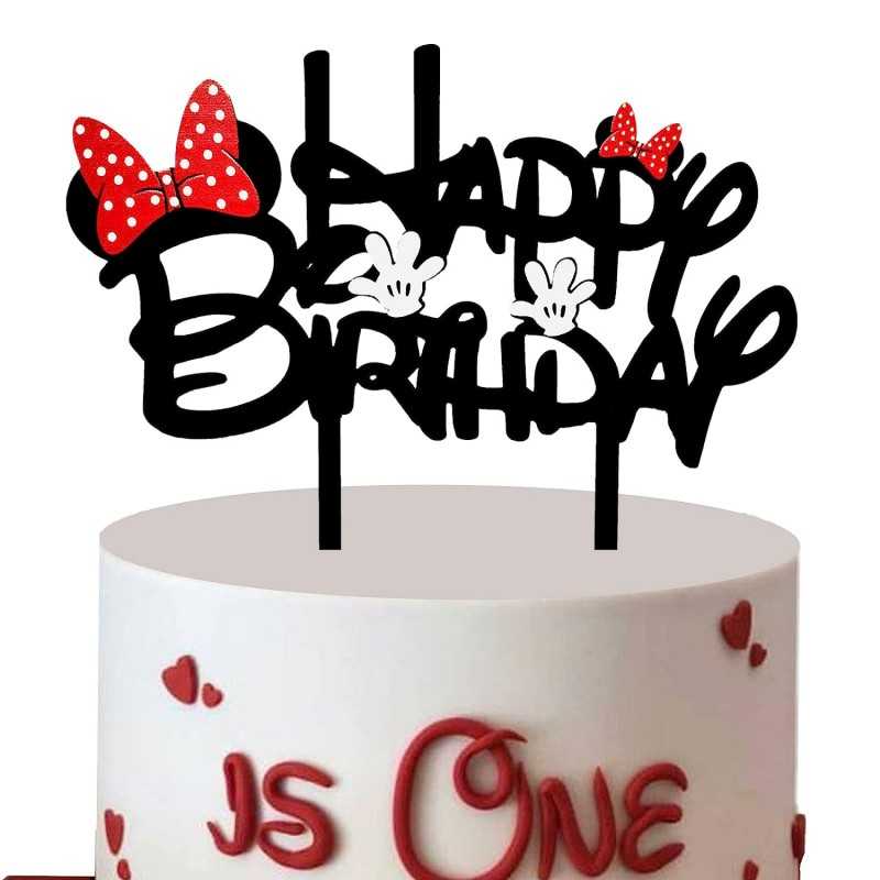 HB Topper Crni Mini Mouse