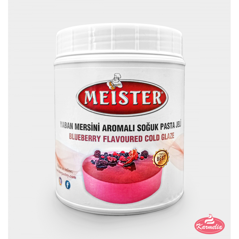 Meister Mirror Hladna Glazura 1kg - Borovnica