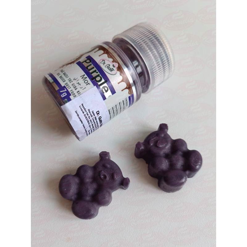 Dr. Gusto Jestiva Boja Za Čokoladu i Makaronse (macaronse) 7g - Ljubičasta