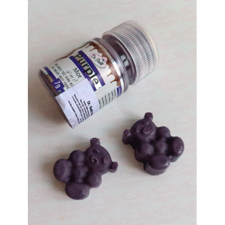 Dr. Gusto Jestiva Boja Za Čokoladu i Makaronse (macaronse) 7g - Ljubičasta