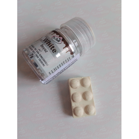 Dr. Gusto Jestiva Boja Za Čokoladu i Makaronse (macaronse) 7g - Bijela