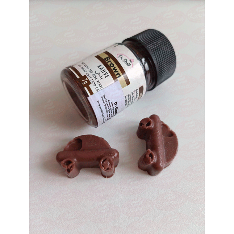 Dr. Gusto Jestiva Boja Za Čokoladu i Makaronse (macaronse) 7g - Smeđa