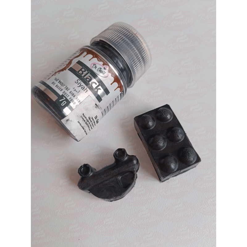 Dr. Gusto Jestiva Boja Za Čokoladu i Makaronse (macaronse) 7g - Crna