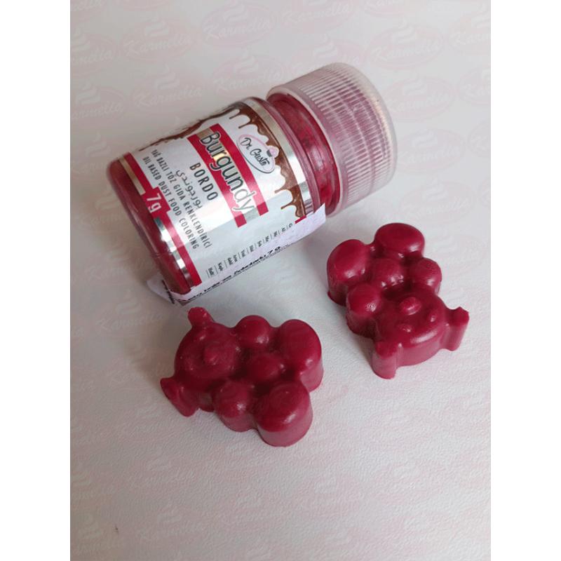 Dr. Gusto Jestiva Boja Za Čokoladu i Makaronse (macaronse) 7g - Bordo