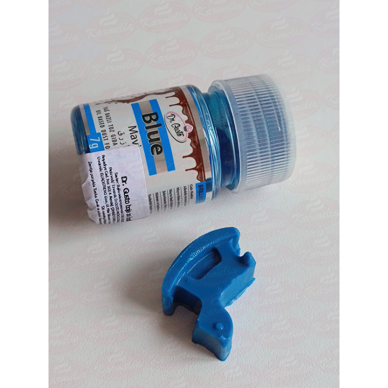 Dr. Gusto Jestiva Boja Za Čokoladu i Makaronse (macaronse) 7g - Plava